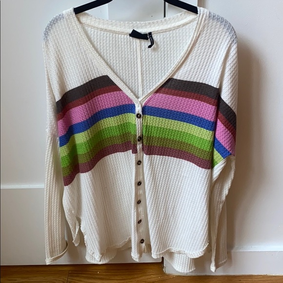 Urban Outfitters Button Up Knit Sweater - Picture 1 of 4
